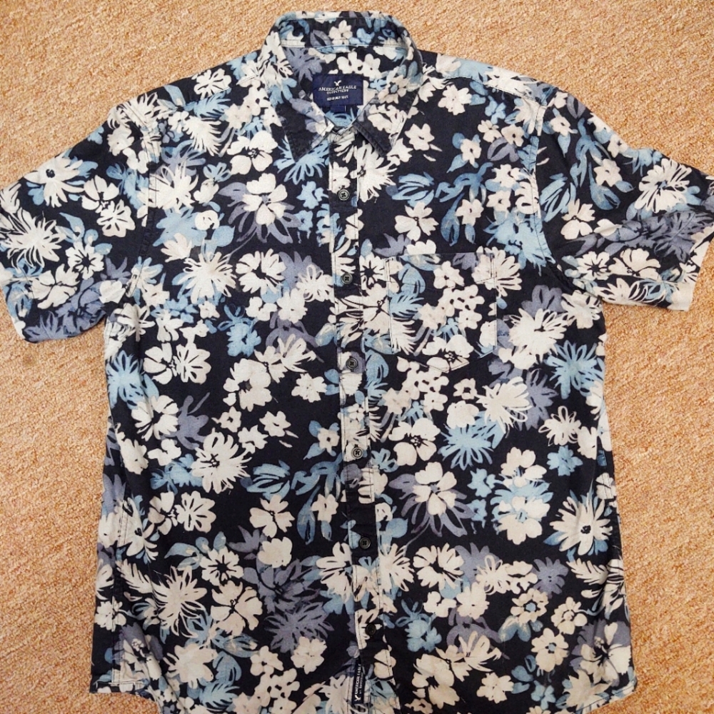 American Eagle Button Down - image 1